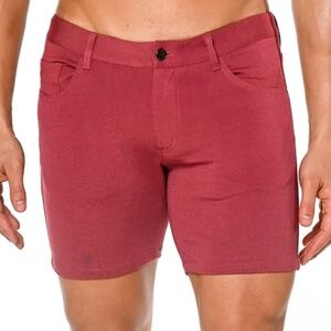 ST33LE BRICK 5" INSEAM STRETCH KNIT JEANS SHORTS